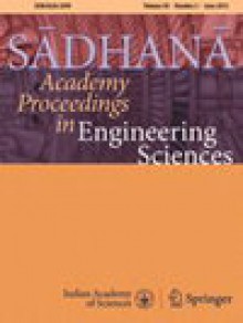 Sadhana-academy Proceedings In Engineering Sciences期刊