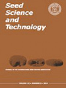 Seed Science And Technology期刊