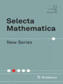 Selecta Mathematica-new Series期刊