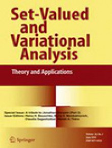 Set-valued And Variational Analysis期刊