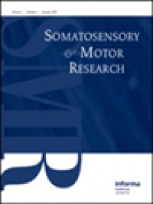 Somatosensory And Motor Research期刊