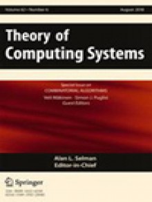 Theory Of Computing Systems期刊