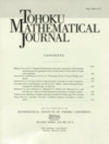 Tohoku Mathematical Journal期刊