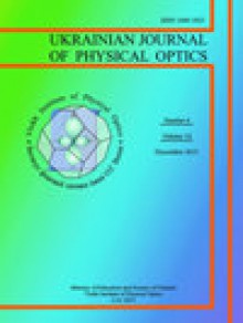 Ukrainian Journal Of Physical Optics期刊