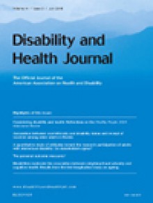 Disability And Health Journal期刊