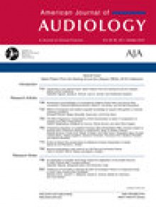 American Journal Of Audiology期刊