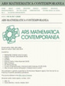 Ars Mathematica Contemporanea期刊