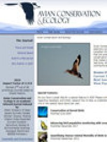 Avian Conservation And Ecology期刊