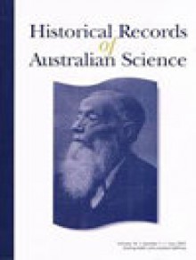 Historical Records Of Australian Science期刊