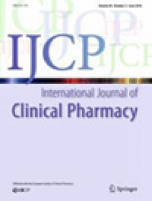 International Journal Of Clinical Pharmacy期刊