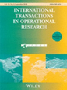 International Transactions In Operational Research期刊