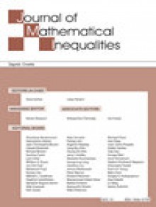 Journal Of Mathematical Inequalities期刊