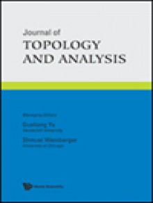 Journal Of Topology And Analysis期刊