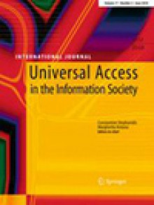 Universal Access In The Information Society期刊