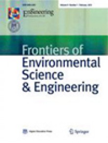 Frontiers Of Environmental Science & Engineering期刊