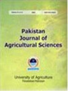 Pakistan Journal Of Agricultural Sciences期刊