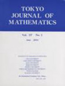 Tokyo Journal Of Mathematics期刊