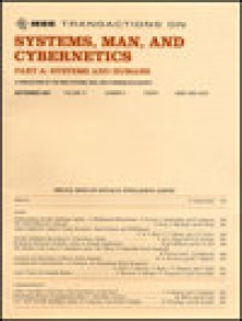 Ieee Transactions On Systems Man Cybernetics-systems期刊