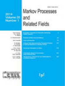 Markov Processes And Related Fields期刊