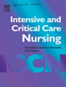 Intensive And Critical Care Nursing期刊