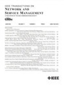 Ieee Transactions On Network And Service Management期刊