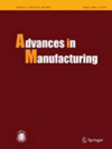 Advances In Manufacturing期刊