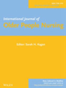 International Journal Of Older People Nursing期刊