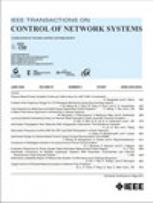 Ieee Transactions On Control Of Network Systems期刊