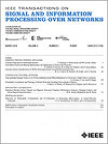 Ieee Transactions On Signal And Information Processing Over Networks期刊