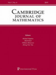 Cambridge Journal Of Mathematics期刊