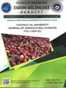 Journal Of Agricultural Sciences-tarim Bilimleri Dergisi期刊