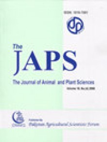 Journal Of Animal And Plant Sciences-japs期刊