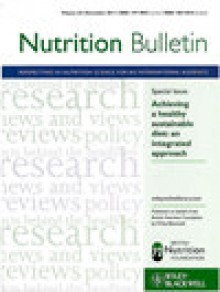 Nutrition Bulletin期刊