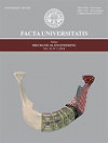 Facta Universitatis-series Mechanical Engineering期刊