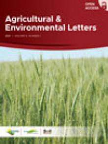 Agricultural & Environmental Letters期刊