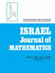 Israel Journal Of Mathematics期刊