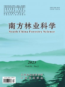 南方林业科学期刊