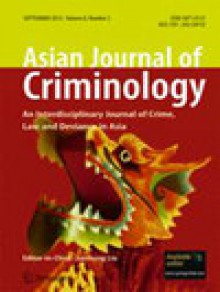 Asian Journal Of Criminology期刊