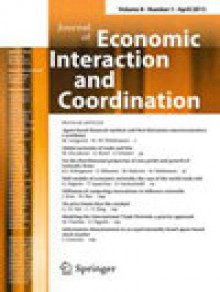 Journal Of Economic Interaction And Coordination期刊