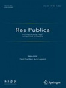 Res Publica-a Journal Of Moral Legal And Political Philosophy期刊