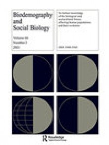 Biodemography And Social Biology期刊