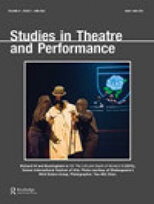 Studies In Theatre And Performance期刊