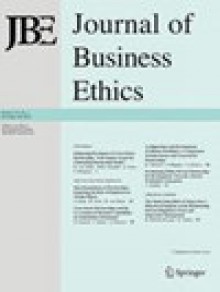 Journal Of Business Ethics期刊