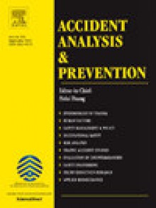 Accident Analysis And Prevention期刊