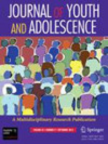 Journal Of Youth And Adolescence期刊