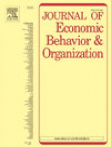 Journal Of Economic Behavior & Organization期刊