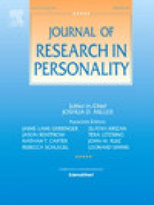 Journal Of Research In Personality期刊