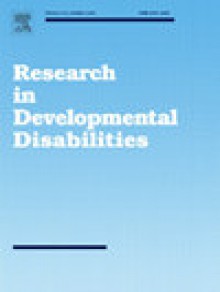 Research In Developmental Disabilities期刊