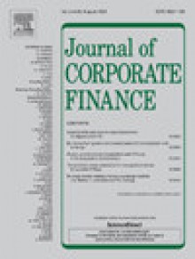 Journal Of Corporate Finance期刊