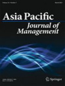 Asia Pacific Journal Of Management期刊